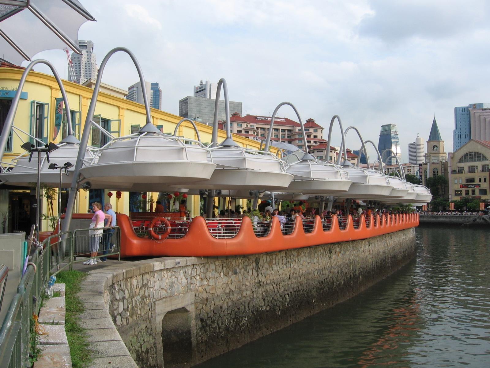 Met A Space Pod @ Boat Quay Singapore Exteriör bild